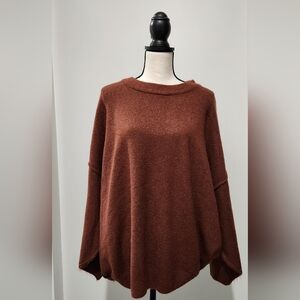 Zenana Cinnamon 1X sweater